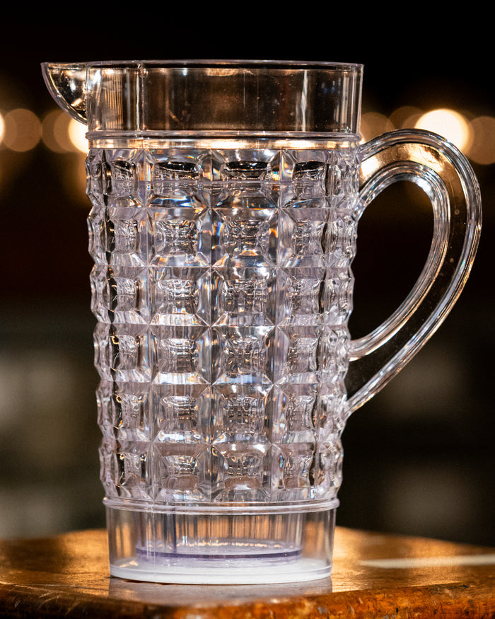 MILK PITCHER: CRYSTAL CUT