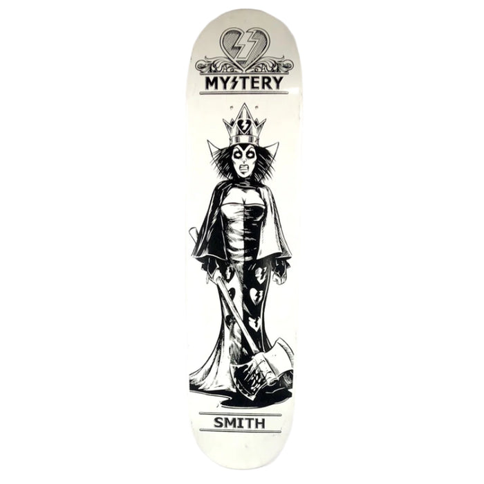 Mystery Ryan Smith Wonderland White/Black 7.75'' Skateboard Deck
