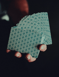 No Borders Honeycomb Playing Cards