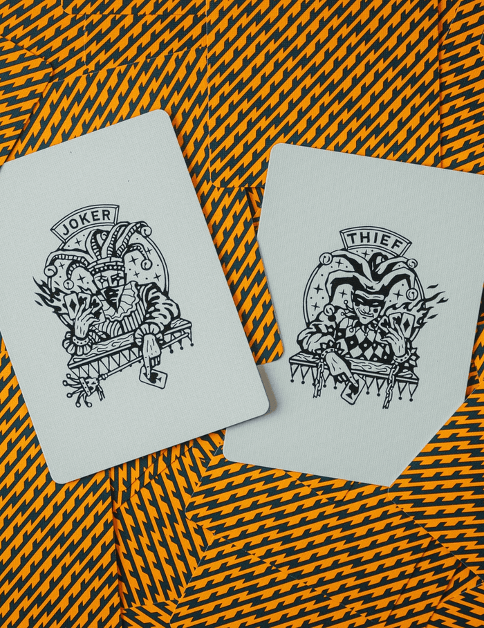 No Borders Thunderbolt Playing Cards