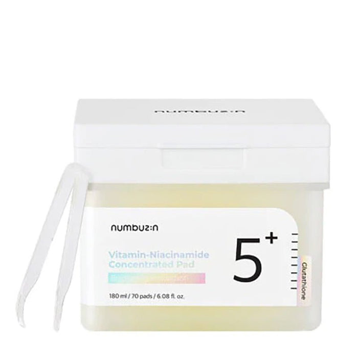 Numbuzin. No.5 Vitamin-Niacinamide Concentrated Pad 180ml (70Pads)