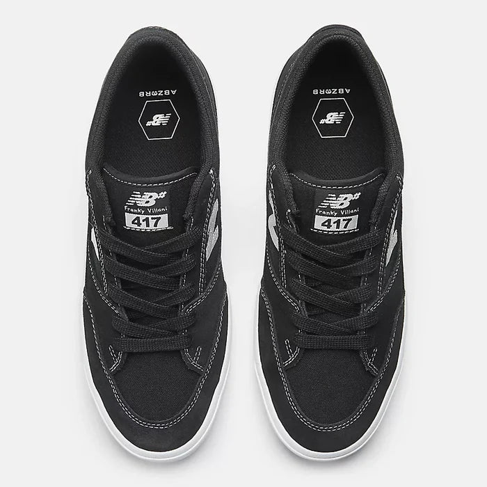 New Balance Numeric 417 Low Franky Black/White Shoes (NM417LBS)