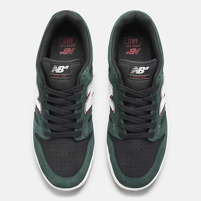 New Balance Numeric 480 Forest Green Black Shoes (NM480FOY)