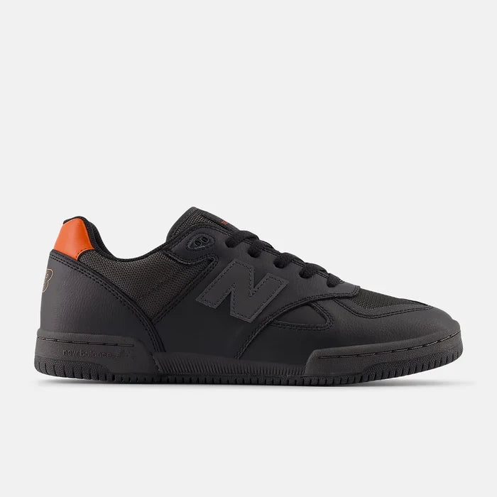 New Balance Numeric 600 Tom Knox Black / Orange Shoes