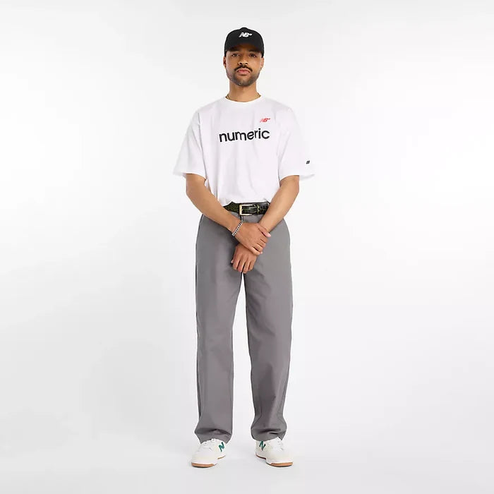 New Balance Numeric Linear Logo White S/s Shirt