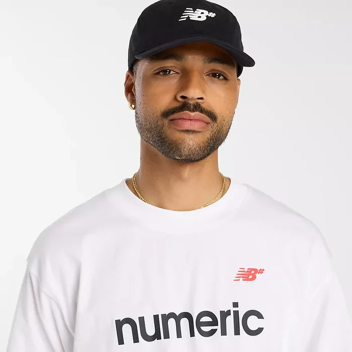 New Balance Numeric Linear Logo White S/s Shirt