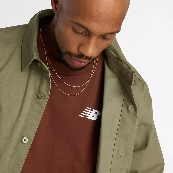 New Balance Numeric Small Logo Rick Oak S/s Shirt