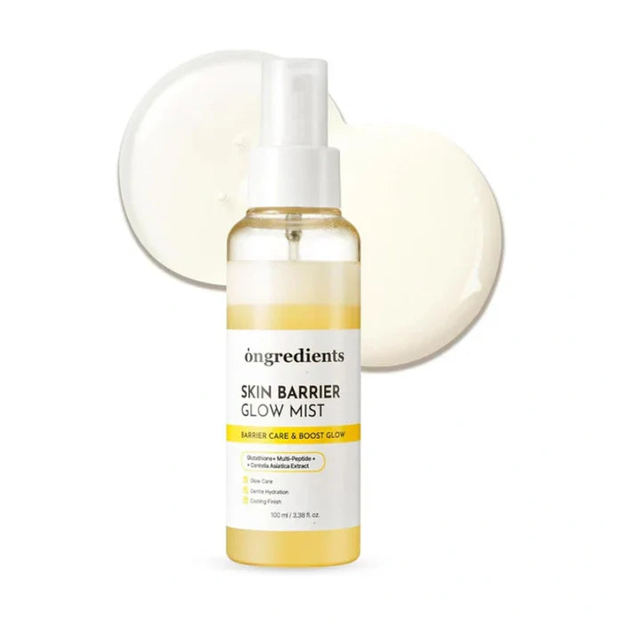 Ongredients. Skin Barrier Glow Mist 100ml | Lady Bonita | Korean beauty NZ
