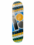 Plan B 2008 Jereme Rogers Pro Model Blue/Yellow 8" Classic Skateboard Deck