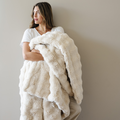 PLUSH FAUX FUR XL THROW BLANKETS