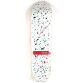 Primitive Paint Platter White/Red 8" Skateboard Deck