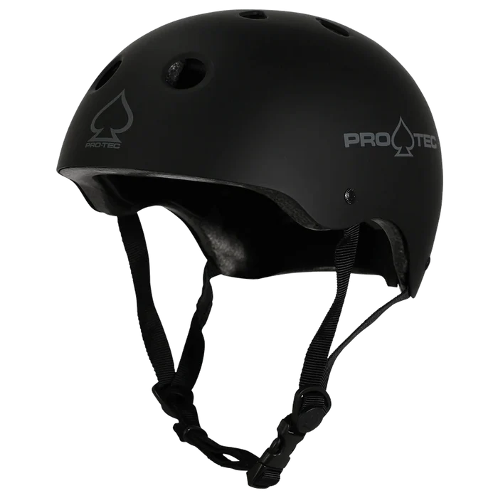 ProTec Classic Certified Matte Black Helmet