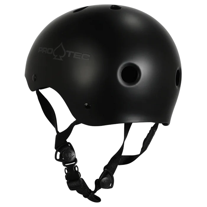 ProTec Classic Certified Matte Black Helmet