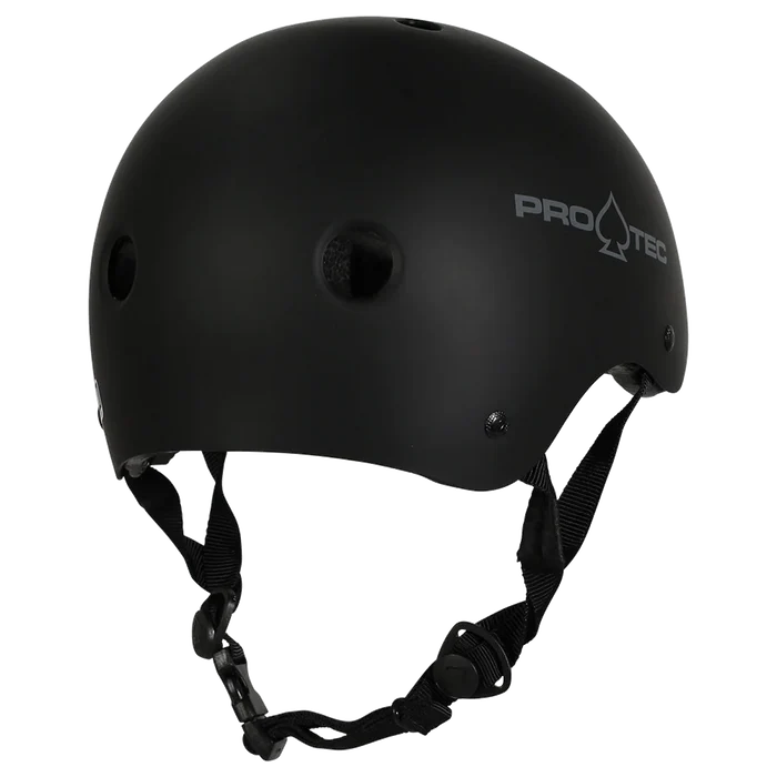 ProTec Classic Certified Matte Black Helmet