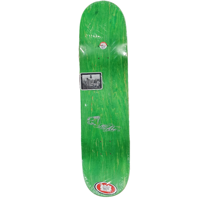 Real Skateboards Kyle Walker Roses Black White Red Dimpled Slick Bottom 8.38" X 32.18" Vintage NOS Deck