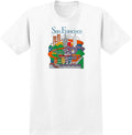 Real Travel White Multi S/s Shirt
