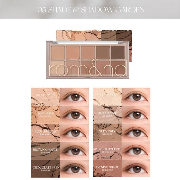Romand. Better Than Palette 7.5g [04 Dusty Fog Garden] | Lady Bonita | Korean beauty NZ