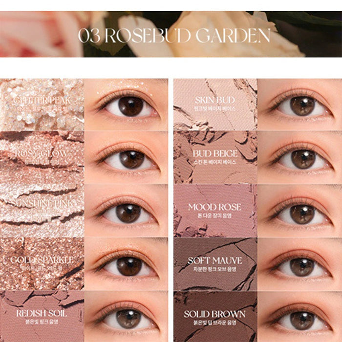 Romand. Better Than Palette 7.5g [06 Peony Nude Garden] | Lady Bonita | Korean beauty NZ