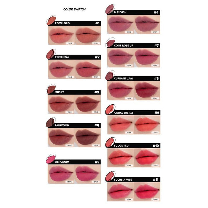 Romand. Blur Fudge Tint [07 Cool Rose Up] | Lady Bonita | Korean beauty NZ