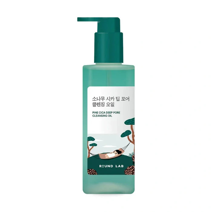 Round Lab. Pine Cica Deep Pore Cleansing Oil 200ml | Lady Bonita | Korean beauty NZ