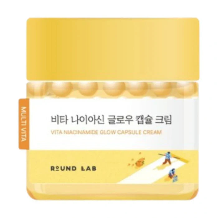 Round Lab. Vita Niacinamide Glow Capsule Cream 50ml | Lady Bonita | Korean beauty NZ