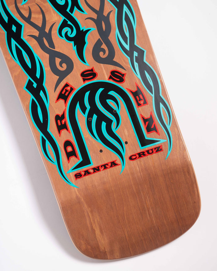 Santa Cruz Dressen Tribal Reissue 9.9" Skateboard Deck