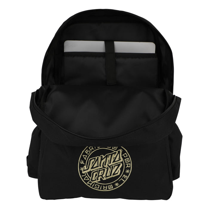 Santa Cruz Loco Dot Black Backpack
