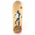 Santa Cruz Steve Alba Salba Cruz Fuck Em! Stomper Wood Grain 10.09" Skateboard Deck Skateboard 2016 Reissue