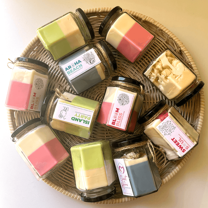 Scented Soy Candle Bloom Bliss - Lady Bonita