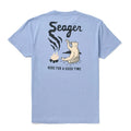 Seager Smokey Faded Denim S/s Shirt