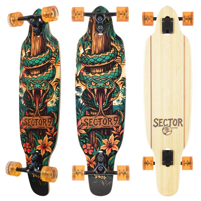 Sector Nine Striker Viper 36.5" x 9.5" Longboard Complete Skateboard