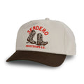 Sendero High Stepper Cream 5 Panel Unstructured Snapback Hat