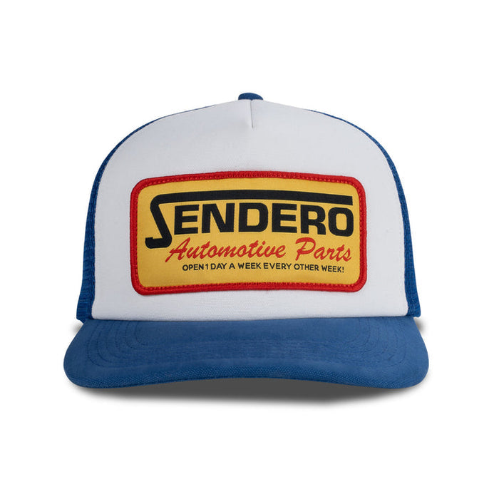 Sendero Sendero Automotive Blue Foam Trucker Snapback Hat