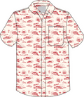 Sendero X Brad Perez City Slicker Red Car Toile Button Up Shirt