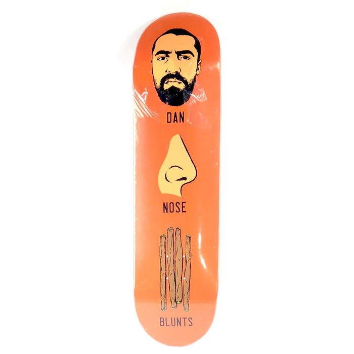 Skate Mental Dan Plunkett Nose Blunts Orange 8.25'' Skateboard Deck