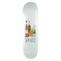 Skate Mental Karsten Klepan Spritz White 8.25'' Skateboard Deck