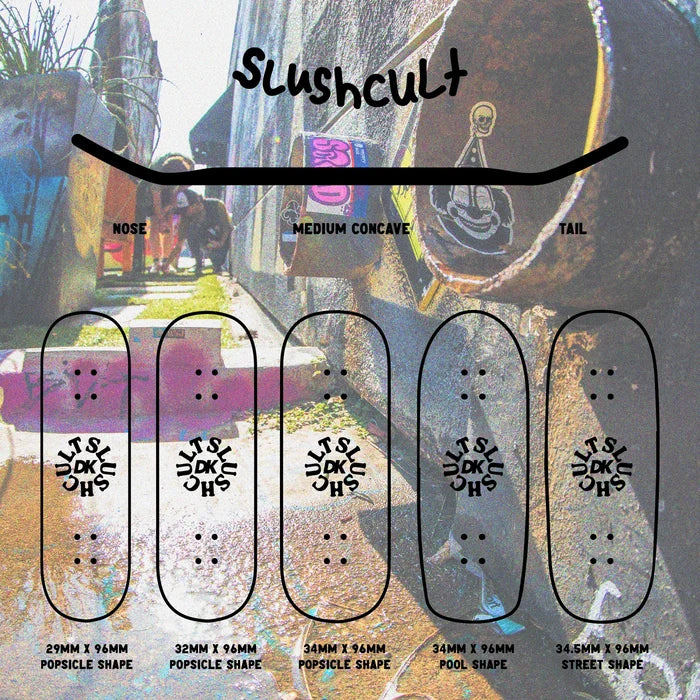 Slushcult Chill to the Bone Pro Fingerboard Deck