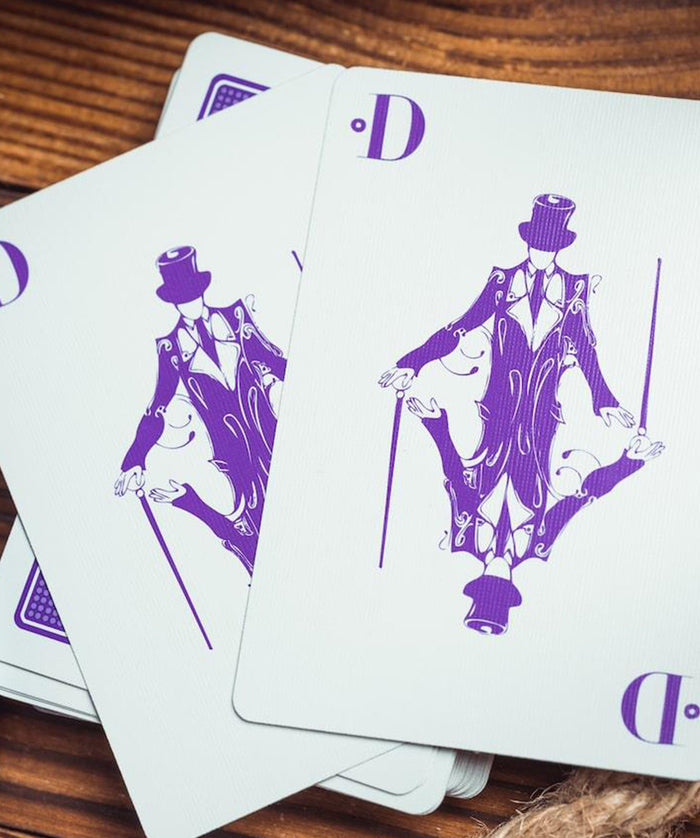 Smoke & Mirrors v9 (Purple) Playing Cards