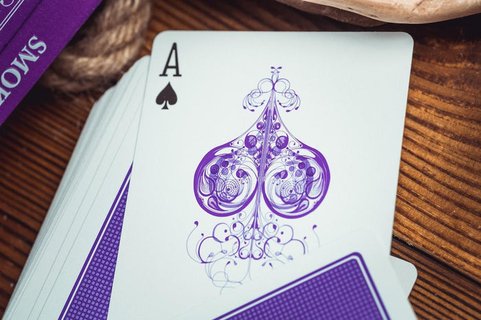 Smoke & Mirrors v9 (Purple) Playing Cards