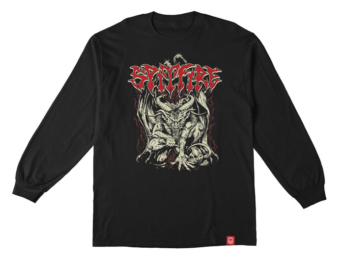 Spitfire Demon Black Multi L/s Shirt