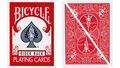 Split Pop Eyed Popper Deck Bicycle (Red)