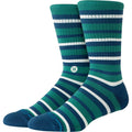 Stance Brett Crew Turquoise Aqua Socks