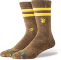 Stance Rotation San Diego Padres Brown Socks