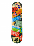 Stereo Jack Sabback Ticket Stub Collage 8" Classic Skateboard Deck