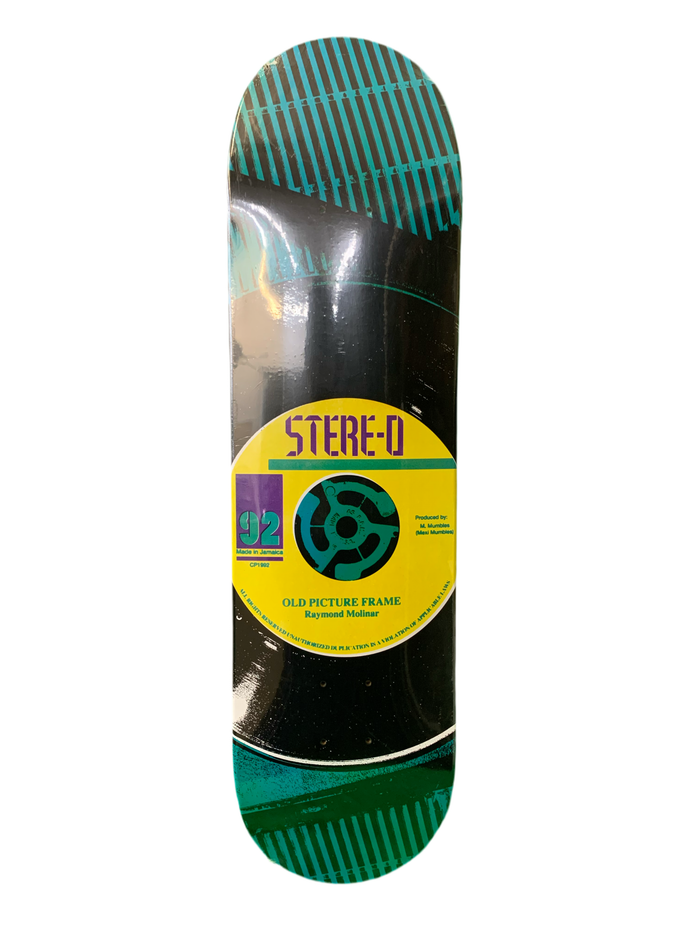 Stereo Raymond Molinar Old Picture Frame 8" Classic Skateboard Deck