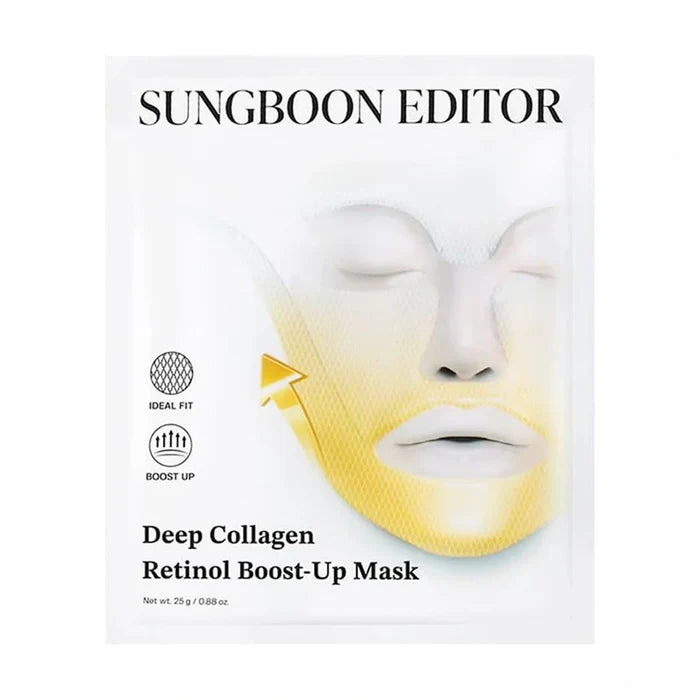 Sungboon Editor. Deep Collagen Retinol Boost-Up Mask 25g [1 Box (4 Masks)] | Lady Bonita | Korean beauty NZ