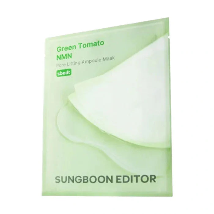 Sungboon Editor. Green Tomato Pore Lifting Ampoule Mask [10 Sheets] | Lady Bonita | Korean beauty NZ