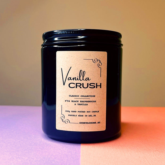 Sweet as Home Vanilla Crush (Black Raspberries & Vanilla) Soy Wax Scented Candle