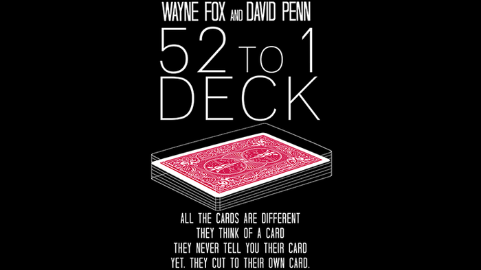 The 52 to 1 Deck Red