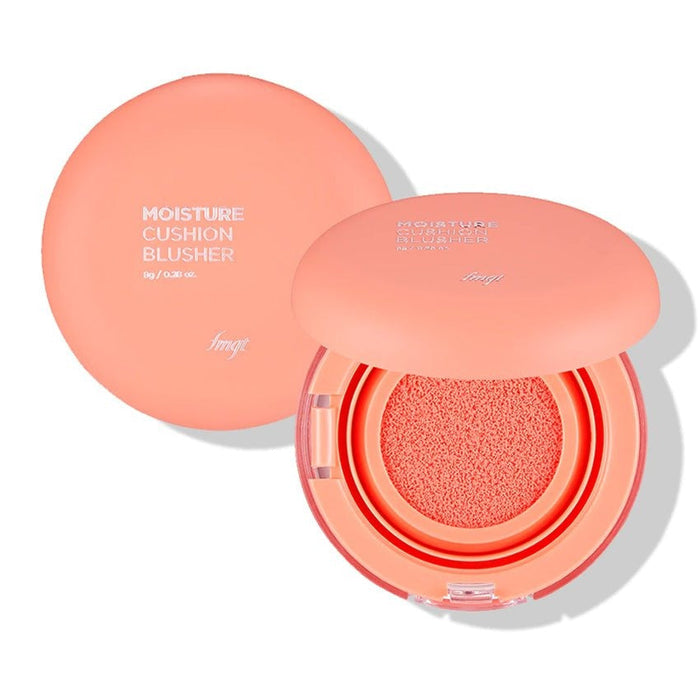 The Face Shop. FMGT Moisture Cushion Blush [03 Coral] | Lady Bonita | Korean beauty NZ